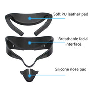 3in1 Face Pad Set for Meta Quest 3S - Vortex Virtual Reality